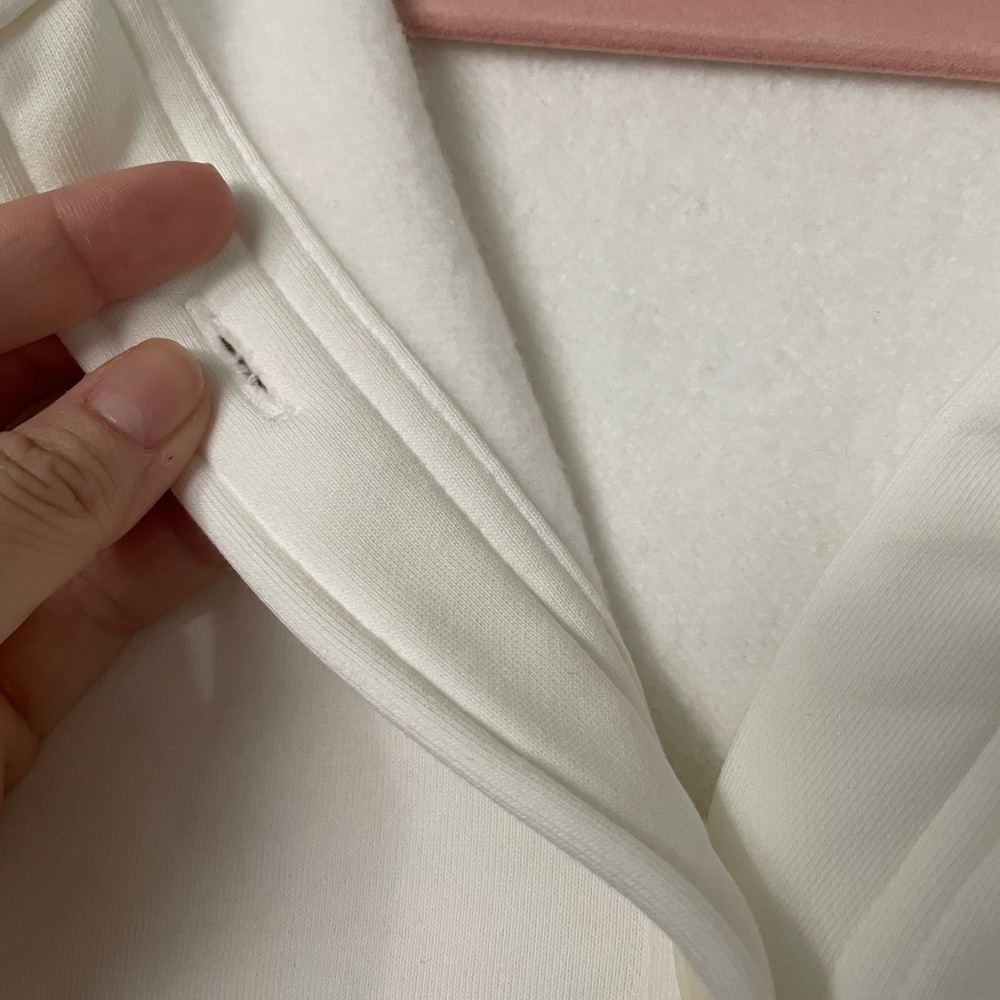 White Button-Up Shacket - Picture 4 of 4